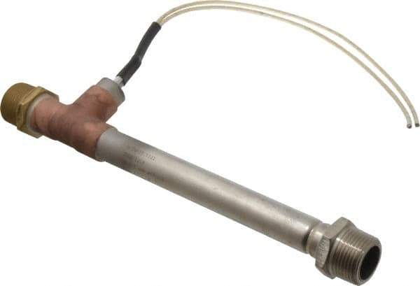 Hotwatt - 8.44" Long 750 Watt Inline Heater - 136 Watt/Sq In, 120 Volt, 12 Leads - All Tool & Supply