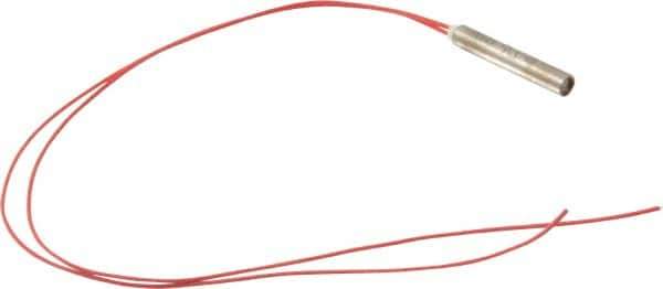 Hotwatt - 120 Volt, 1/4" Diam, 30 Watt, Low Density Cartridge Heater - 1-1/2" Long, 30 Watts per Sq In - All Tool & Supply