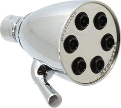 Speakman - 2.5 GPM, 2-3/4 Face Diameter, Shower Head with Brass Ball Joint - 48 Sprayers, Brass and Lexan - All Tool & Supply