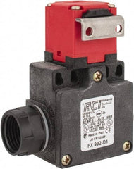 ACI - 10 Amp, 24-300 VDC, 250-600 VAC, 2 Pole Fused Safety Switch - 10 Amp, 24-300 VDC, 250-600 VAC, 1.969 Inch Wide x 1.24 Inch Deep x 3.41 Inch High, Nonmetallic, 2NC Contact Configuration - All Tool & Supply