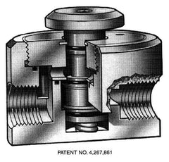 Simtech - 3/4" Pipe, PVC Manually Operated Plumbing Valve - EPDM Seal, FNPT - All Tool & Supply