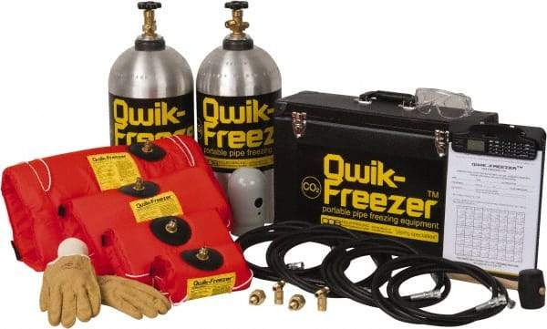 Made in USA - Quick Freezing Kit - 3/8 to 4" Pipe Capacity - All Tool & Supply