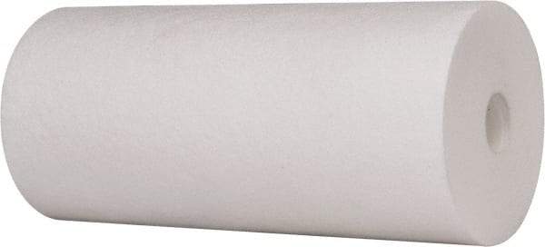 Pentair - 4-1/2" OD, 25/1µ, Polypropylene Dual Gradient Cartridge Filter - 9-3/4" Long, Reduces Sediments - All Tool & Supply