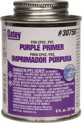 Oatey - 8 oz All Purpose Primer/Cleaner - Purple, Use with PVC & CPVC - All Tool & Supply