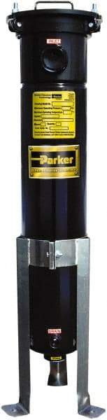 Parker - 2 Inch, Stainless Steel, Bag Filter Housing - FNPT End Connection, 80 GPM Max Flow - All Tool & Supply