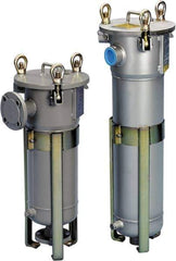 Parker - 2 Inch, Stainless Steel, Bag Filter Housing - FNPT End Connection, 160 GPM Max Flow - All Tool & Supply