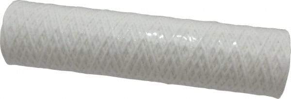 Parker - 2-1/2" OD, 5µ, Cotton String-Wound Cartridge Filter - 10" Long - All Tool & Supply