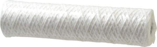 Parker - 2-1/2" OD, 5µ, Cotton String-Wound Cartridge Filter - 10" Long - All Tool & Supply