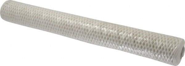 Parker - 2-1/2" OD, 50µ, Cotton String-Wound Cartridge Filter - 20" Long - All Tool & Supply