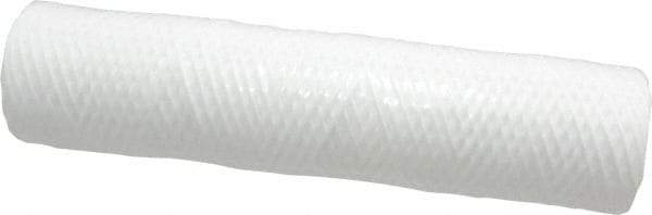 Parker - 2-1/2" OD, 25µ, Polypropylene Cotton String-Wound Cartridge Filter - 10" Long - All Tool & Supply