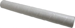 Parker - 2-1/2" OD, 25µ, Polypropylene Cotton String-Wound Cartridge Filter - 20" Long - All Tool & Supply