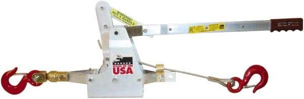 Maasdam - 6,000 Lb Lifting Capacity, 12' Lift Height, Puller Hoist - Made from Chain - All Tool & Supply