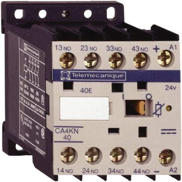 Schneider Electric - 2NC/2NO, 12 VDC Control Relay - 17 V - All Tool & Supply