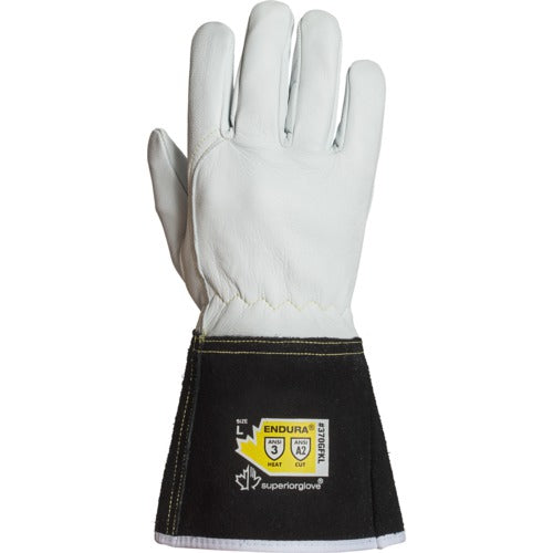 MIG welding gloves with 360° cut protection and a precise fit that maximizes touch sensitivity