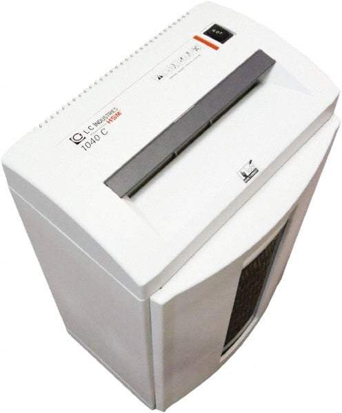 Ability One - 1/8 x 1-1/8" Strip, Single State Mixed Media Destroyer Cross Cut Shredder - 14-3/4" Long x 22" Wide x 10" High, Level 3 Security - All Tool & Supply