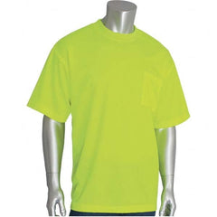 PIP - Size XL Hi-Vis Yellow High Visibility Short Sleeve T-Shirt - All Tool & Supply