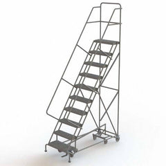 TRI-ARC - Rolling & Wall Mounted Ladders & Platforms Type: All-Directional Ladder Style: Rolling Safety Ladder - All Tool & Supply