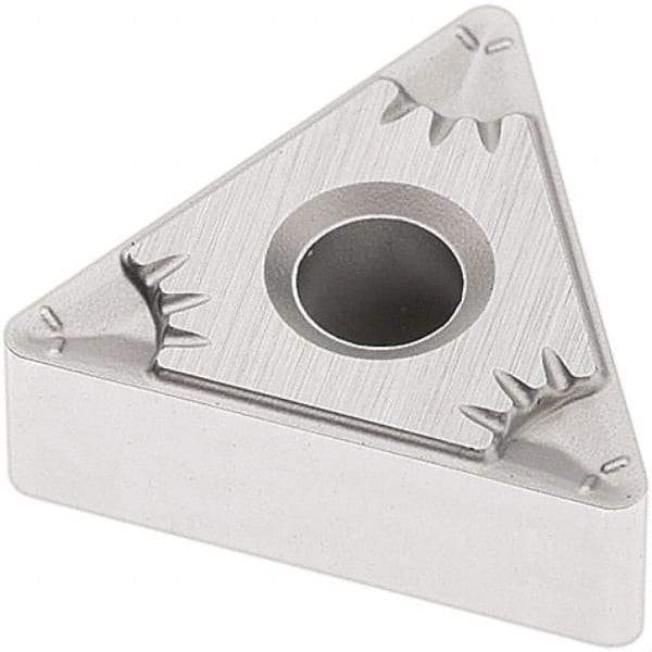 Seco - TNMG333 MF5 Grade TP2501 Carbide Turning Insert - Al2O3 Finish, 60° Triangle, 3/8" Inscr Circle, 3/16" Thick, 3/64" Corner Radius - All Tool & Supply