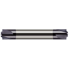 Harvey Tool - Corner Rounding End Mills; Material: Solid Carbide ; Single or Double End: Double ; Radius (Inch): 3/32 ; Radius (Decimal Inch): 0.0930 ; Mill Diameter (Inch): 3/8 ; Mill Diameter (Decimal Inch): 0.3750 - Exact Industrial Supply