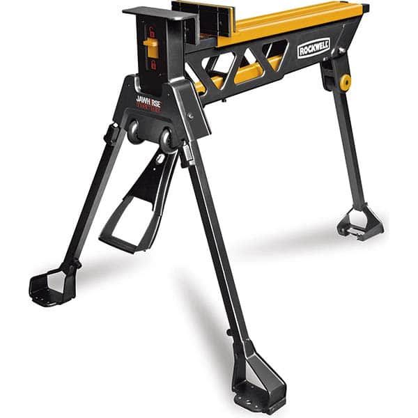 Rockwell - Stationary Work Benches, Tables Type: Foldup Sawhorse Top Material: Metal - All Tool & Supply