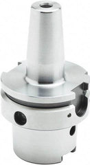 Parlec - 25mm Hole Diam, HSK63A Taper Shank Shrink Fit Tool Holder & Adapter - 160mm Projection, 44mm Nose Diam, 58mm Clamping Depth, 20,000 RPM, Through Coolant - Exact Industrial Supply