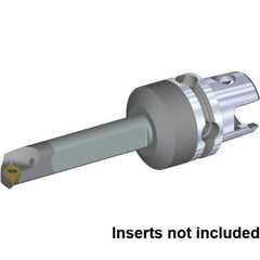 Kennametal - Right Hand Cut, 16mm Min Bore Diam, Size KM40TS Carbide Modular Boring Cutting Unit Head - 60mm Max Bore Depth, Through Coolant, Compatible with DP.. 070204, DP.. 2151 - All Tool & Supply