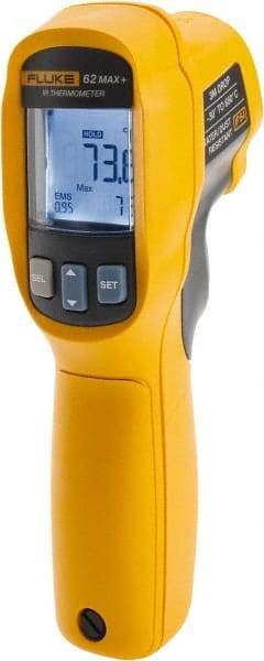 Fluke - -30 to 650°C (-22 to 1202°F) Infrared Thermometer - 12:1 Distance to Spot Ratio - All Tool & Supply