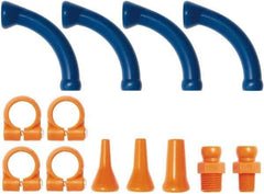 Loc-Line - 1/4" Hose Inside Diam, Coolant Hose Extended Elbow - For Use with Loc-Line Modular Hose System - All Tool & Supply