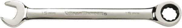 GearWrench - 6mm 12 Point Combination Wrench - Chrome Vanadium Steel, Full Polish Finish - All Tool & Supply