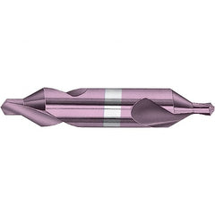 Magafor - #0 Plain Cut 60° Incl Angle Solid Carbide Combo Drill & Countersink - All Tool & Supply