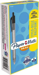 Paper Mate - 1mm Ball Point Retractable Ball Point Pen - Black - All Tool & Supply