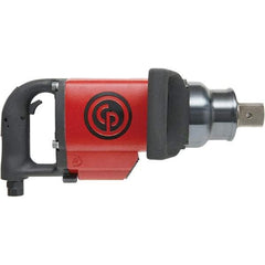 Chicago Pneumatic - 1-1/2" Drive, 3,500 RPM, 3,600 Ft/Lb Torque Impact Wrench - D-Handle, 51.5 CFM, 90 psi, 1/2" NPT Inlet - All Tool & Supply