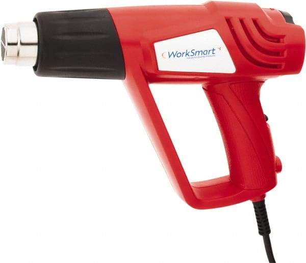 Value Collection - 122 to 1,022°F Heat Setting, Heat Gun - 120 Volts, 12.5 Amps, 1,500 Watts, 6' Cord Length - All Tool & Supply