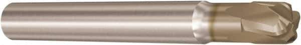 Seco - 3mm, 4 Flute, Single End, Solid Carbide, 1.5mm Corner Radius End Mill - 50mm OAL, 10° Helix, Right Hand Flute, 1.5mm LOC, Right Hand Cut, 12mm Extended Reach - All Tool & Supply