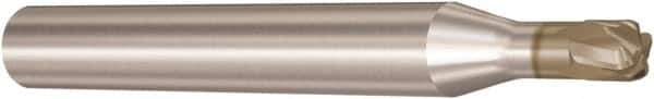 Seco - 1mm, 4 Flute, Single End, Solid Carbide, 0.5mm Corner Radius End Mill - 50mm OAL, 10° Helix, Right Hand Flute, 0.5mm LOC, Right Hand Cut, 8mm Extended Reach - All Tool & Supply