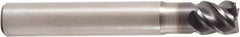 Seco - 10mm, 4 Flute, Single End, Solid Carbide, 1mm Corner Radius End Mill - 65mm OAL, 50° Helix, Right Hand Flute, 10mm LOC, Right Hand Cut, 22mm Extended Reach - All Tool & Supply