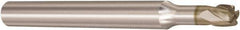 Seco - 4mm, 4 Flute, Single End, Solid Carbide, 0.3mm Corner Radius End Mill - 50mm OAL, 28° Helix, Right Hand Flute, 4mm LOC, Right Hand Cut, - All Tool & Supply