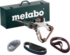 Metabo - 1-1/2 x 30", 2,400 to 8,900 RPM Air Belt Sander - 0.25 hp, 1,650 to 5,500 SFPM - All Tool & Supply