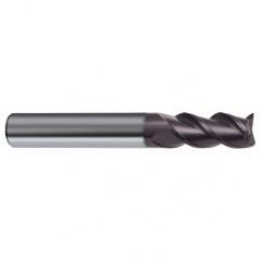 2.5mm Dia. - 32mm OAL - 45° Helix Firex Carbide End Mill - 3 FL - All Tool & Supply