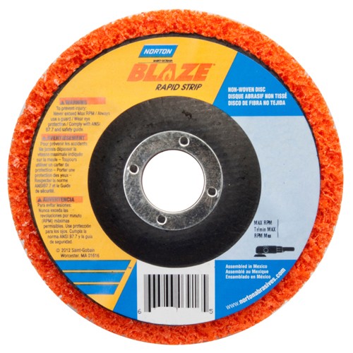 ‎4-1/2″ Depressed Center Finishing Disc Rapid Strip Extra Coarse Grit - All Tool & Supply