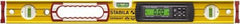 Stabila - 24" Long 3 Vial Box Beam Level - Aluminum, Yellow, 2 Plumb & 1 Level Vials - All Tool & Supply