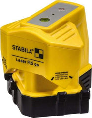 Stabila - 2 Beam 490' Max Range Cross Line Level - Red Beam, 3/16" at 50' Accuracy, Battery Included - All Tool & Supply