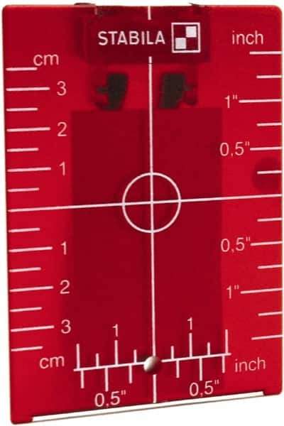 Stabila - Laser Level Target Plate - Use with LAR200, LAR250 - All Tool & Supply