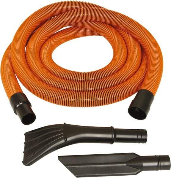 Flexaust - 12' Hose Length, Accessory Kit - Use With All Vacuums with Inlet - All Tool & Supply