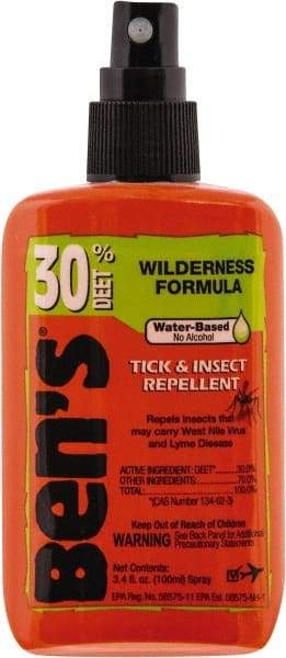 Ben's - 3.4 oz 30% DEET Pump Spray - For Ticks, Mosquitos, Disease Carrying Insects - All Tool & Supply