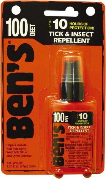 Ben's - 1.25 oz 100% DEET Pump Spray - For Ticks, Mosquitos, Disease Carrying Insects - All Tool & Supply