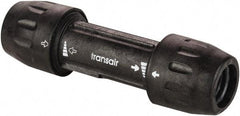 Transair - 1/2" ID, 16.5mm OD, Union - Plastic, 232 Max psi, 4-3/4" Long - All Tool & Supply