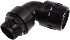 Transair - 7/8" ID, 25mm OD, 90° Male Elbow - Plastic, 232 Max psi, 1 Male NPT - All Tool & Supply