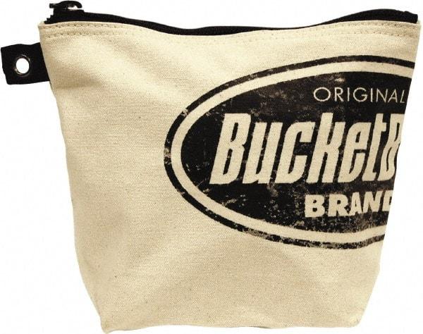 Bucket Boss - 1 Pocket Holster - Canvas, Cream & Black, 10" Wide x 1" High - All Tool & Supply