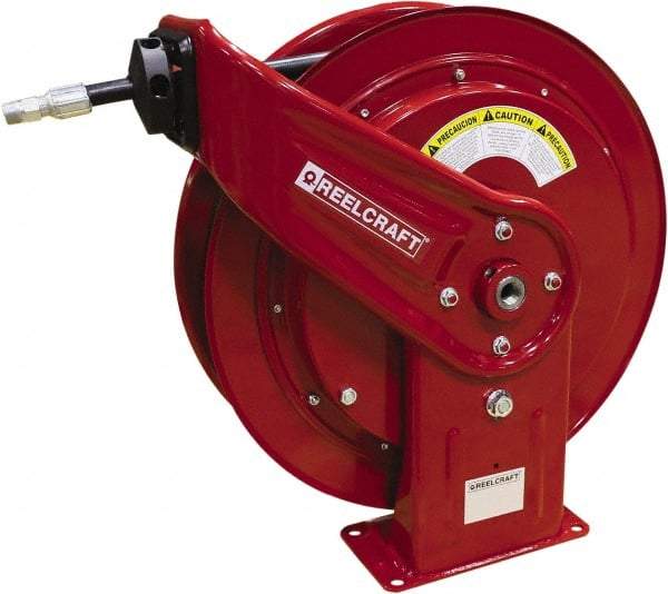 Reelcraft - 50' Spring Retractable Hose Reel - 5,000 psi, Hose Included - All Tool & Supply